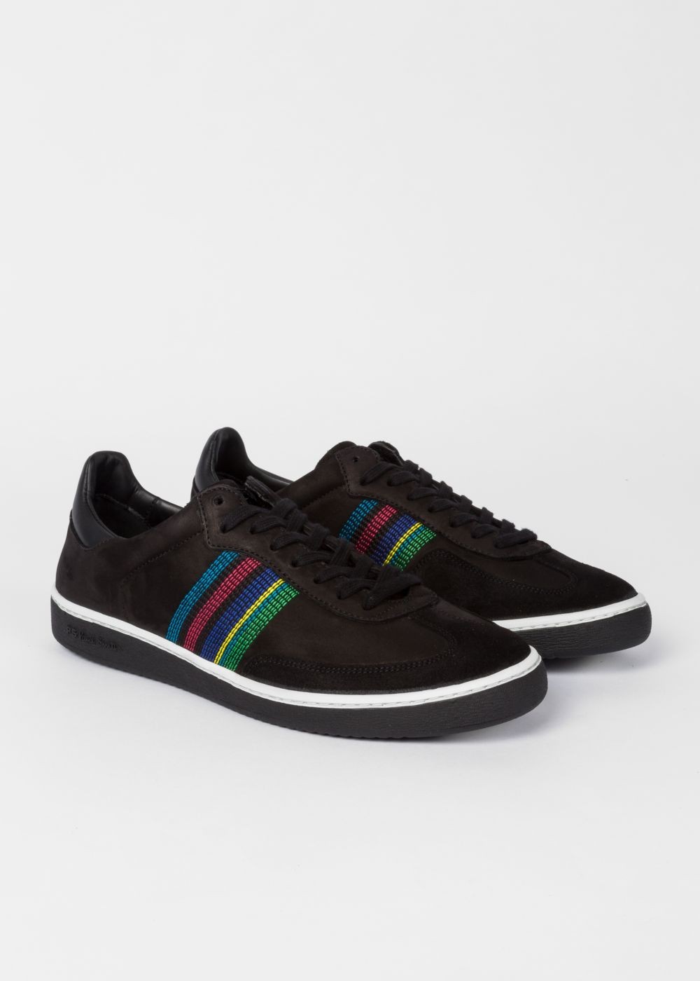 Paul Smith Men's Black Nubuck 'yuki' Sneakers