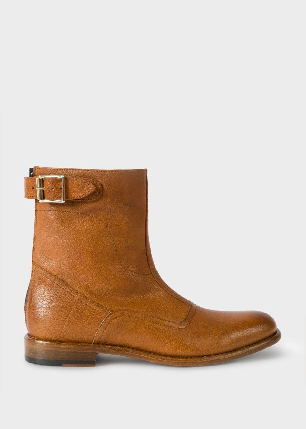 Paul Smith Lady's Tan Leather 'thunder' Boots