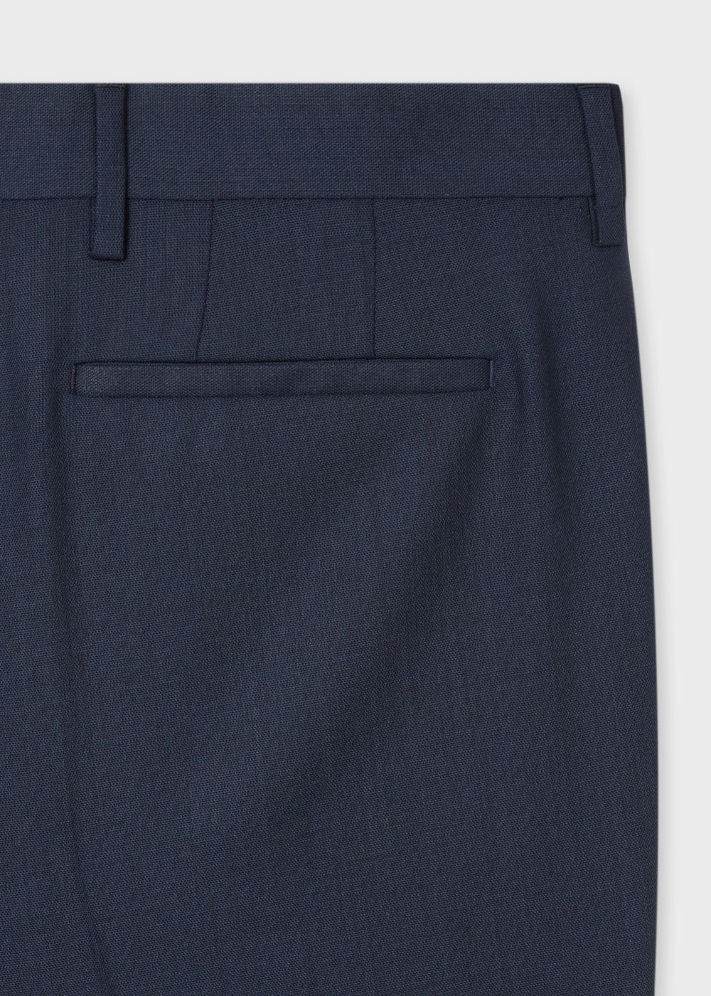 Paul Smith Men's Slim-Fit Navy Wool Pants