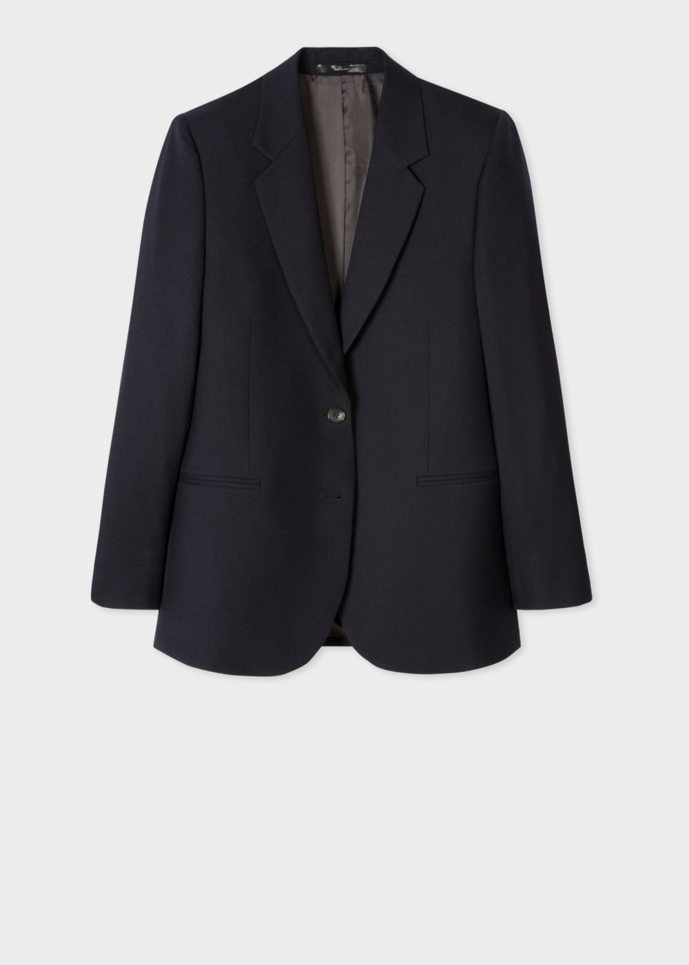Paul Smith A Suit To Travel In - Women's Dark Navy Two-Button Wool Suit