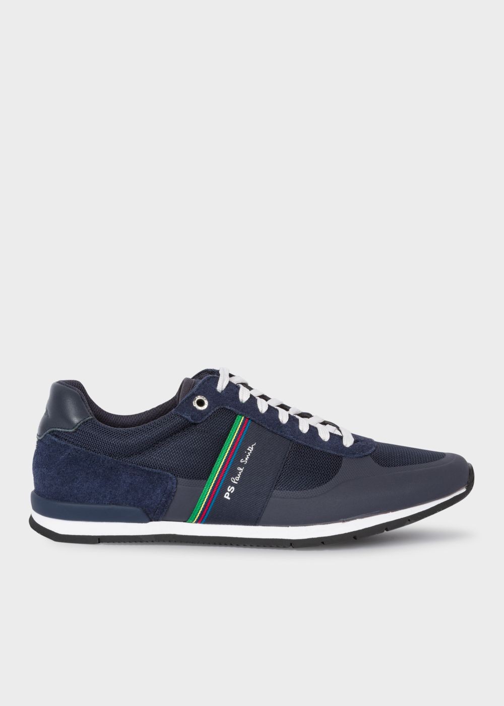 Paul Smith Men's Navy 'ericson' Trainers With 'cycle Stripe' Detail