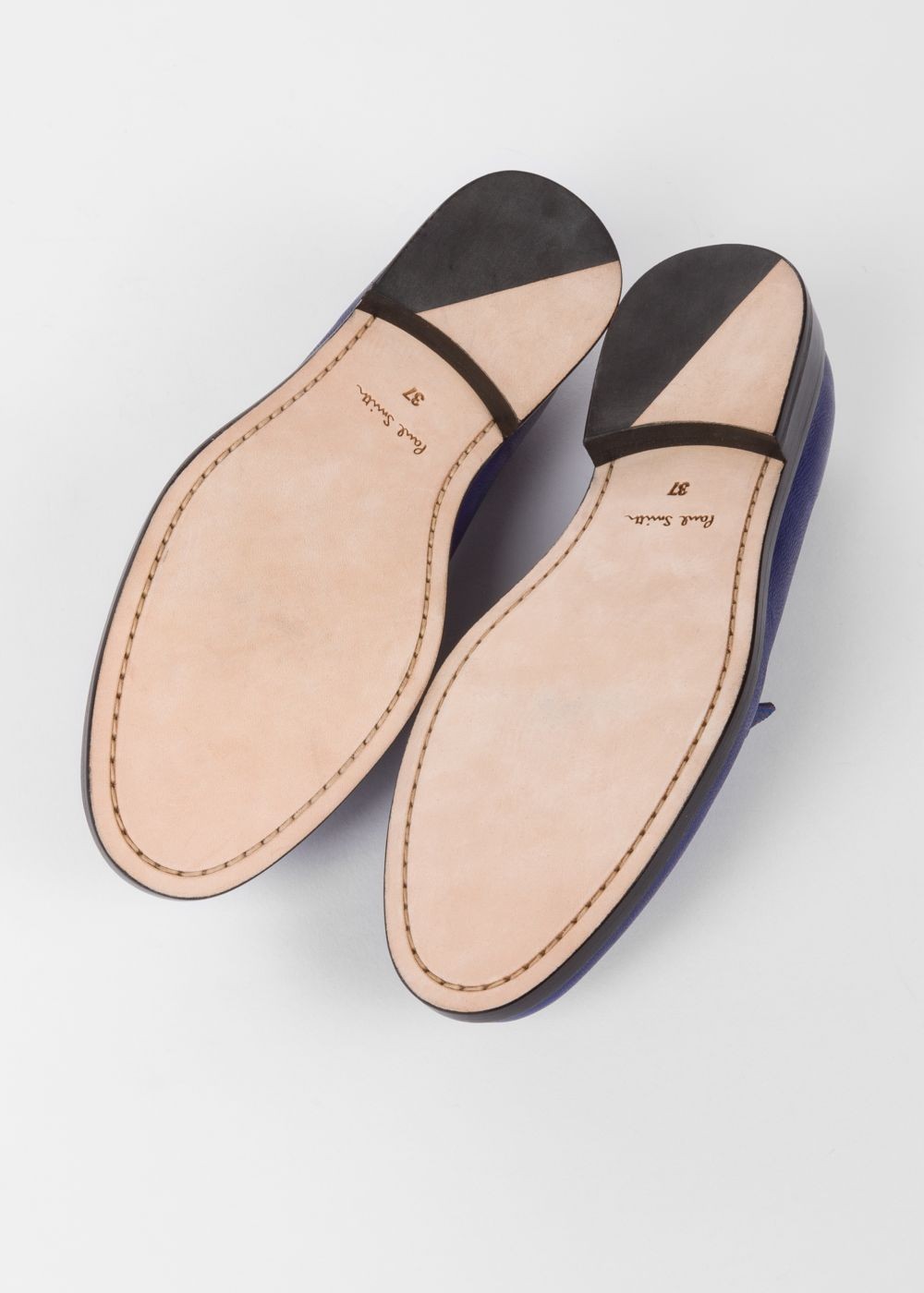 Paul Smith Women's Indigo Calf Leather 'cora' Loafers Shoes