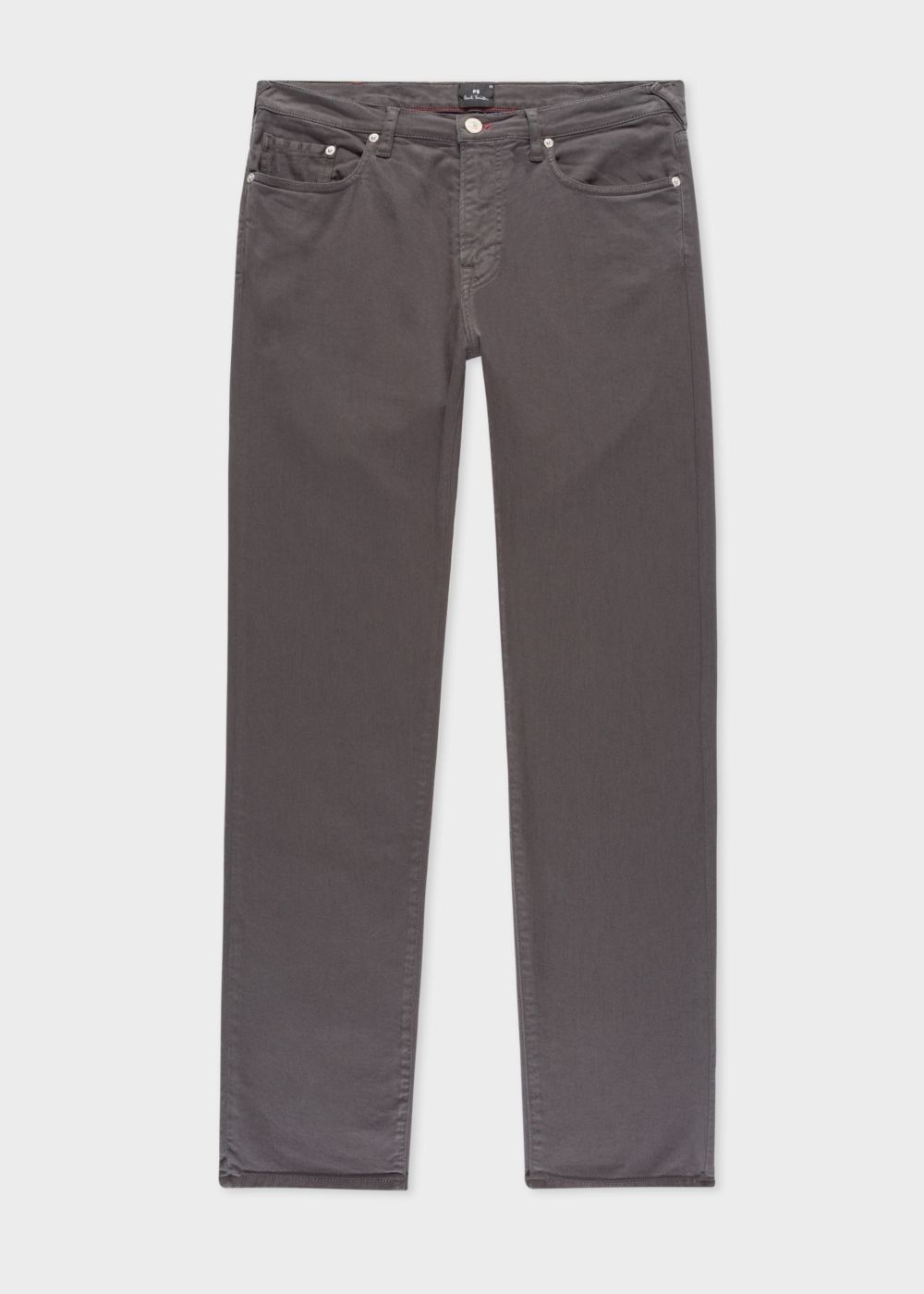 Paul Smith Men's Tapered-Fit Grey Garment-Dye Jeans