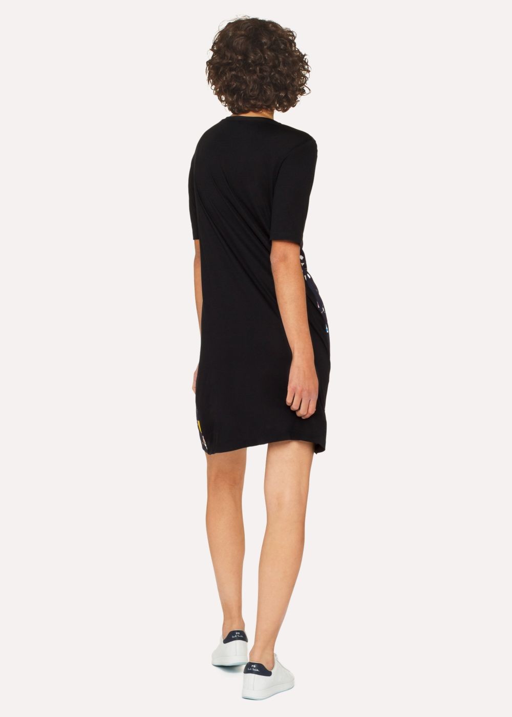 Paul Smith Womens's Navy 'terrazzo' Print Jerseys Dress