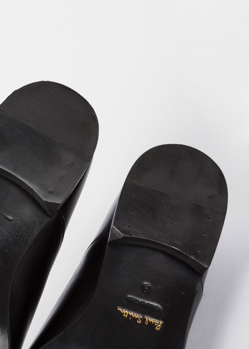 Paul Smith Men's Black Leather 'fleming' Oxford Shoes