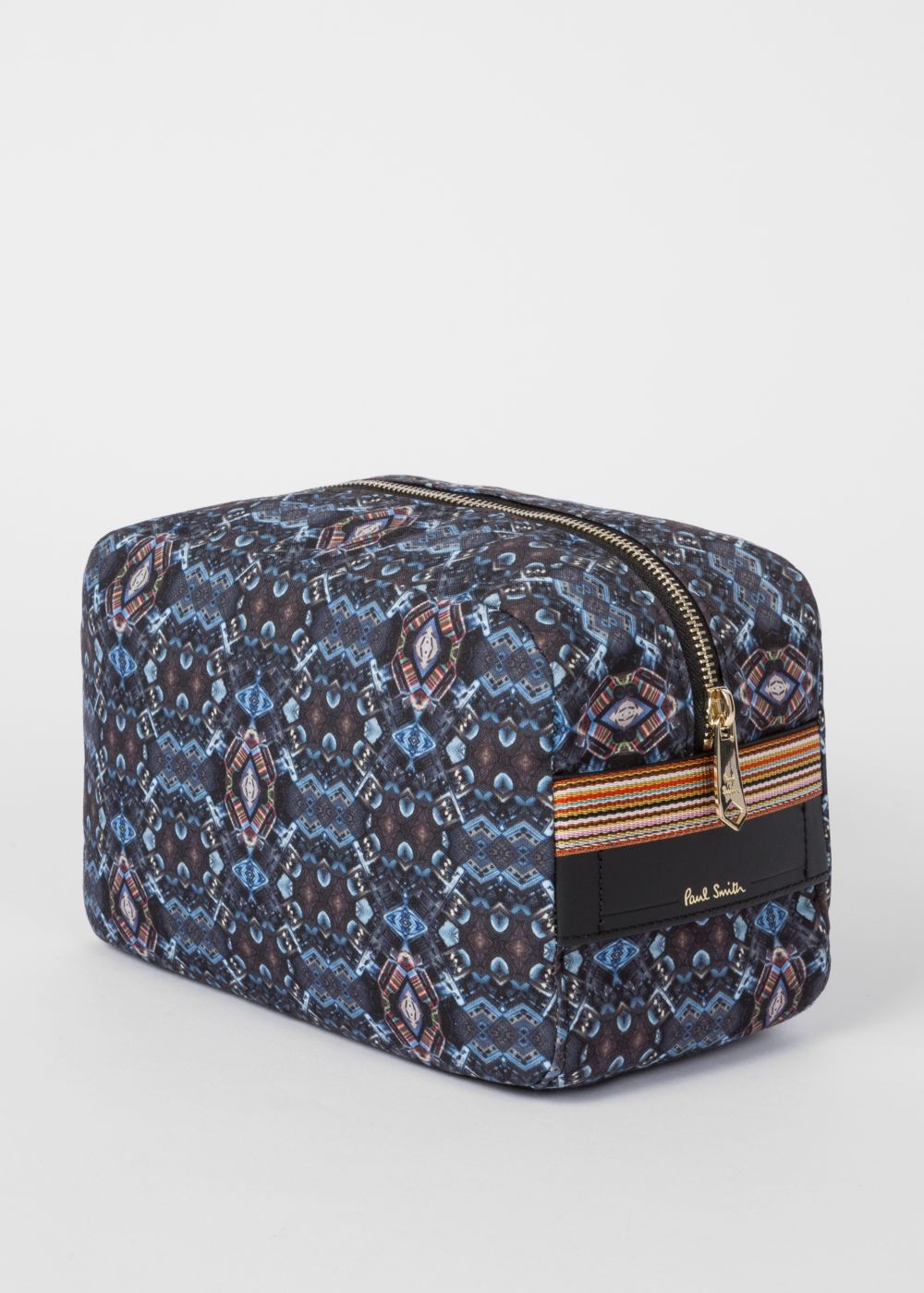 Paul Smith Men's 'mini Kaleidoscope' Print Canvas Wash Bags