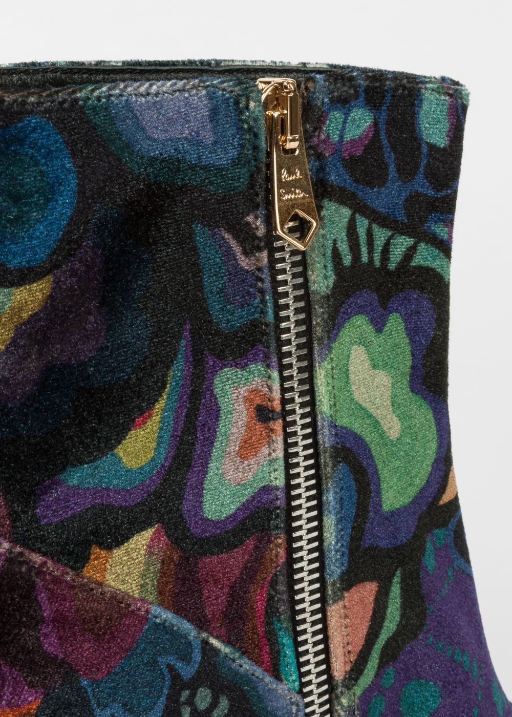 Paul Smith Women'S 'dreamer' Print Velvet 'Nira' Boots