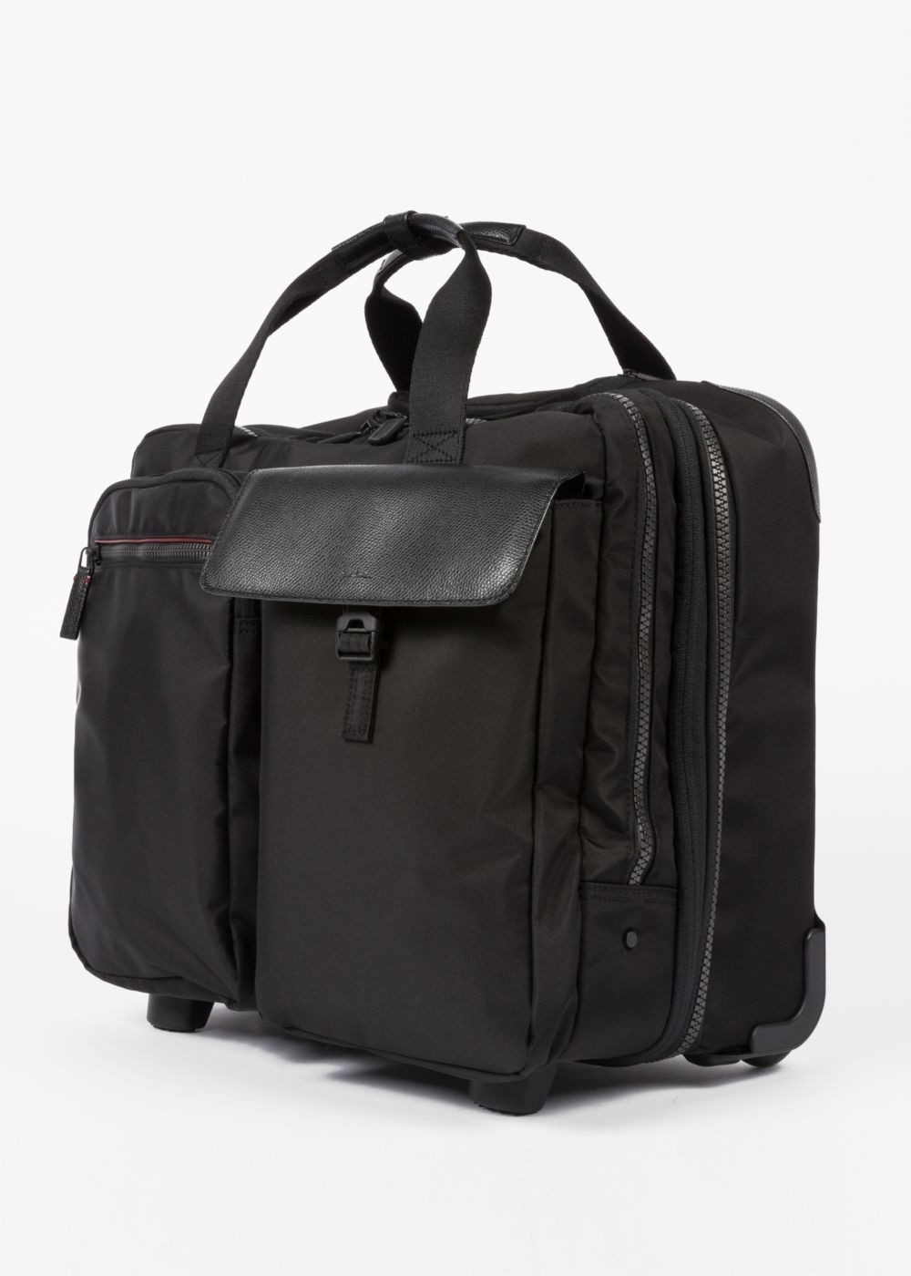 Paul Smith Men's Black Business Trolley Accessories