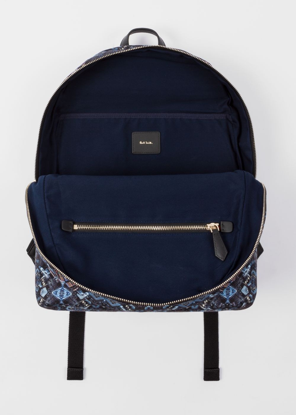 Paul Smith Men's 'mini Kaleidoscope' Print Canvas Backpack