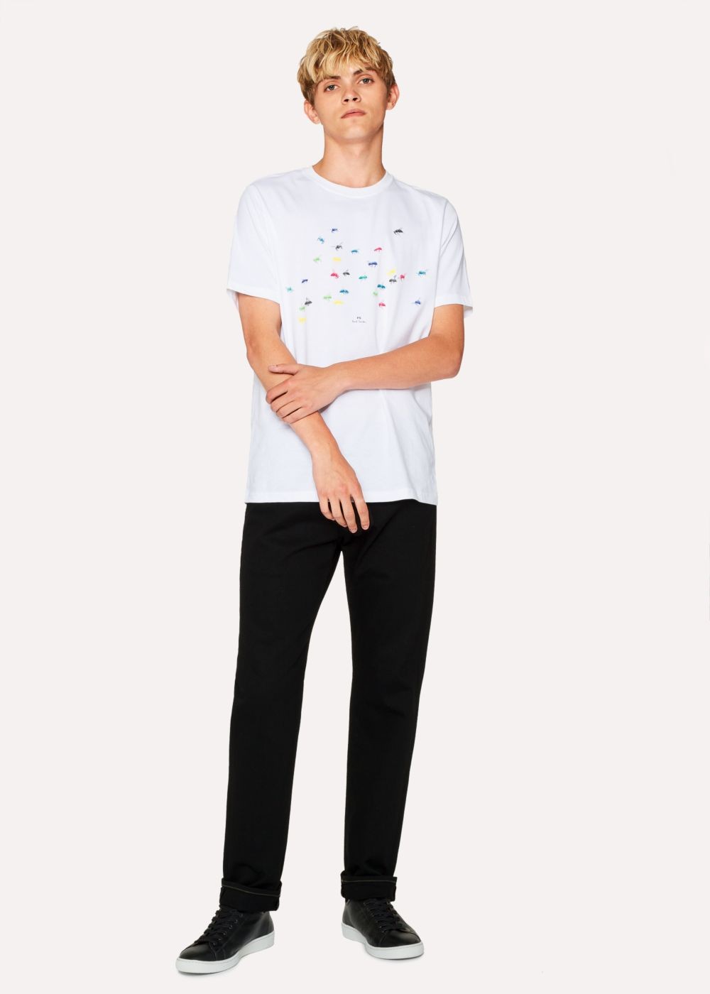 Paul Smith Men's Standard-Fit 12Oz 'super Black Denim' Jeans