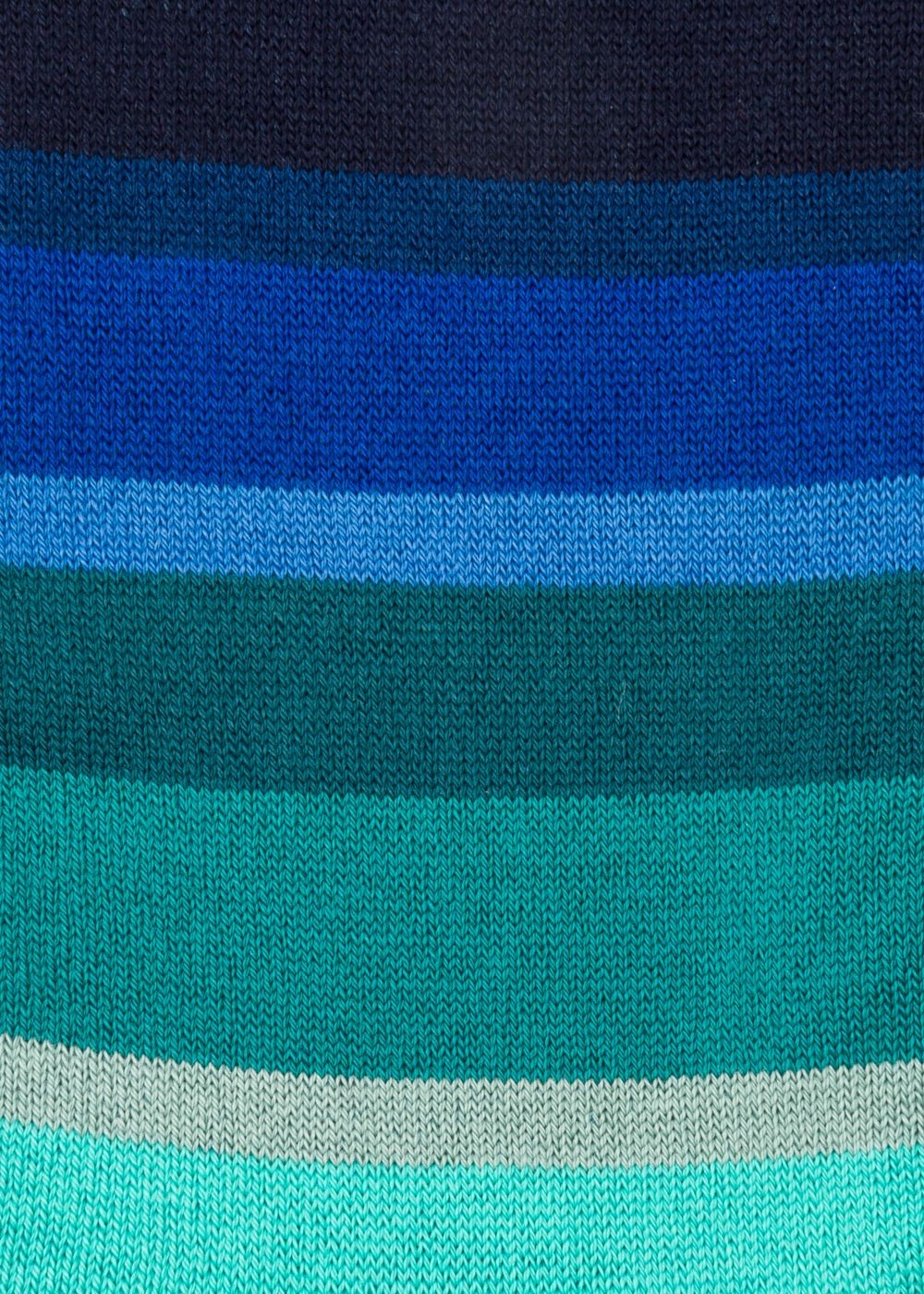 Paul Smith Lady's Blue Tonal-Stripe Socks