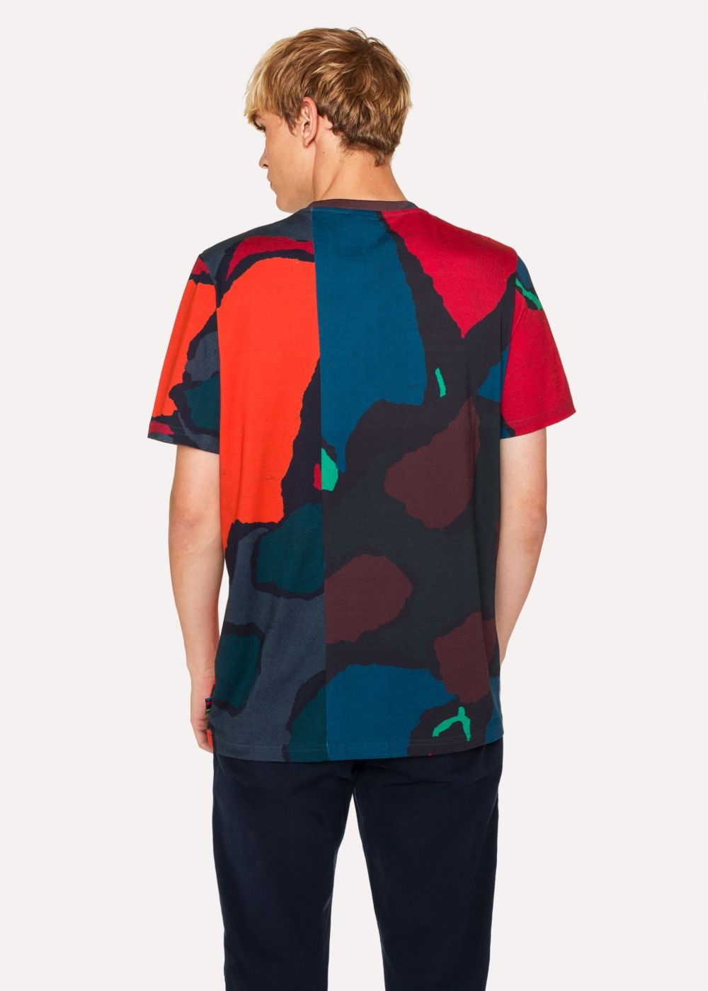 Paul Smith Men's Floral Camouflage Print T-Shirt
