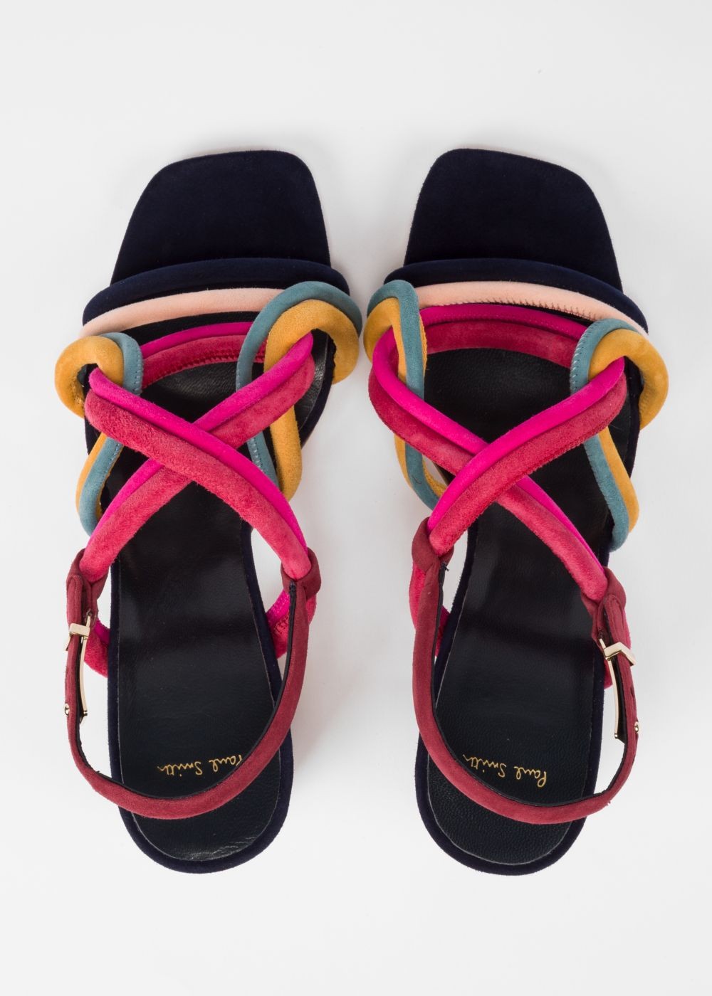 Paul Smith Women's Multi-Coloured Suede 'carla' Sandals