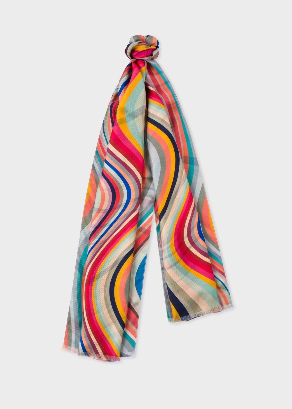 Paul Smith Women's 'swirl' Double-Sided Silk Scarf
