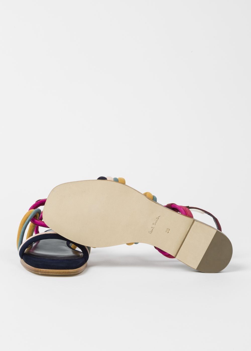 Paul Smith Women's Multi-Coloured Suede 'carlin' Sandals