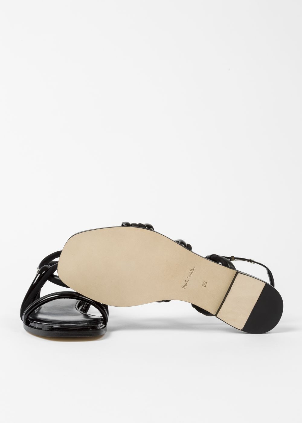 Paul Smith Lady's Black Suede 'carlin' Sandals