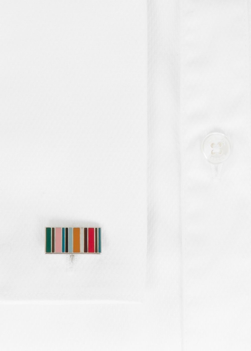 Paul Smith Mens's Multistripe Cufflinks Accessories