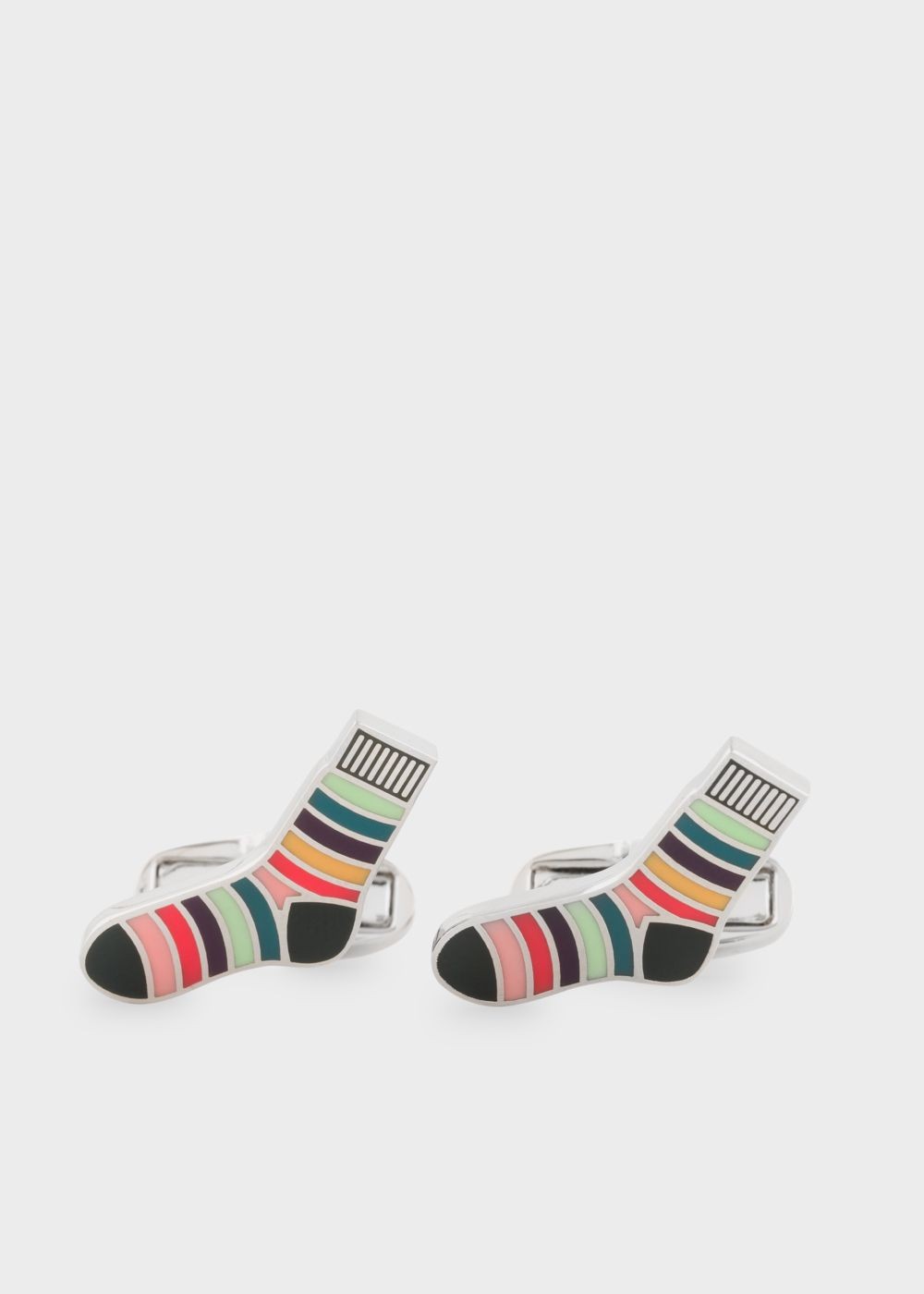 Paul Smith Mens's 'striped Socks' Cufflinks