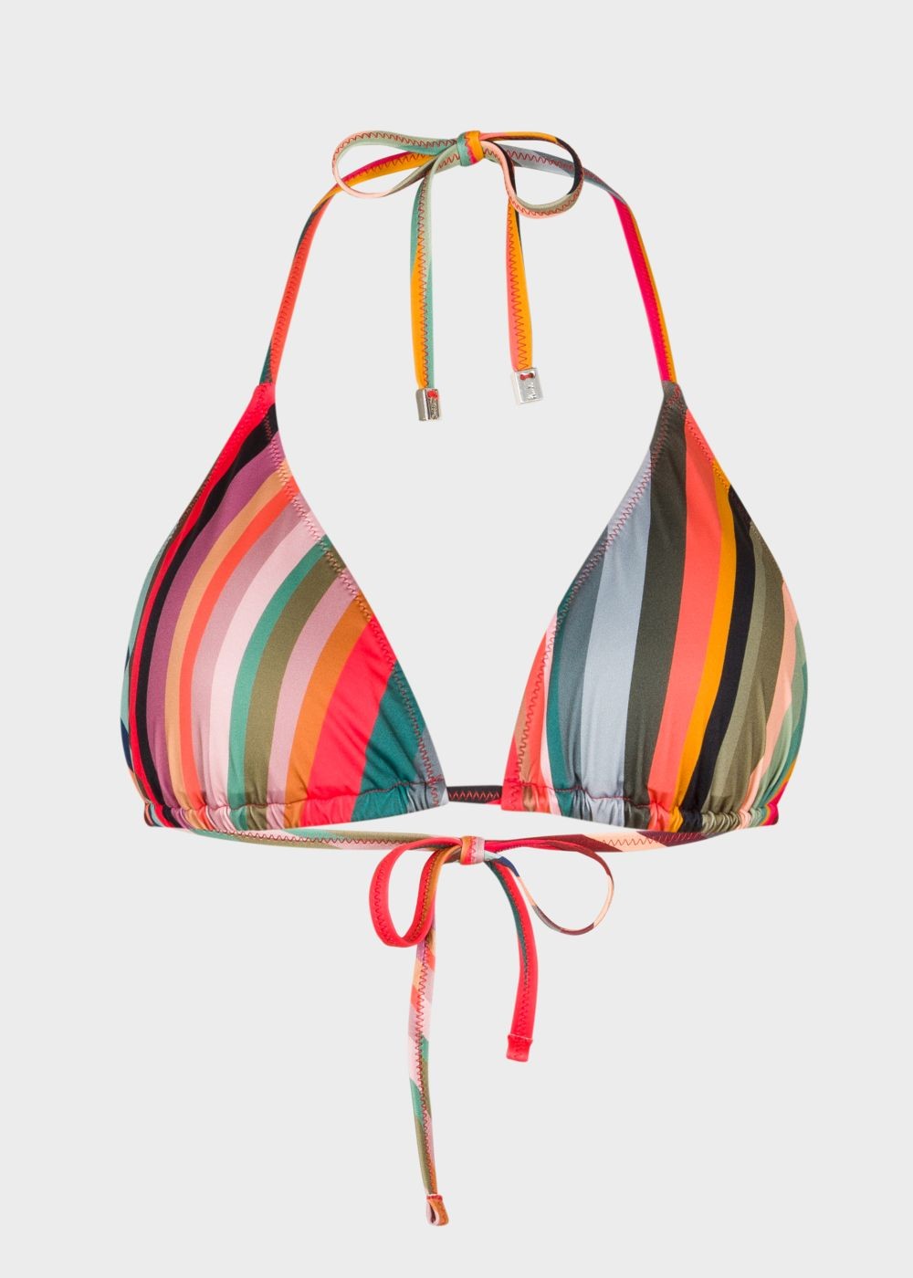 Paul Smith Women's 'swirl' Print Triangle Bikini Top