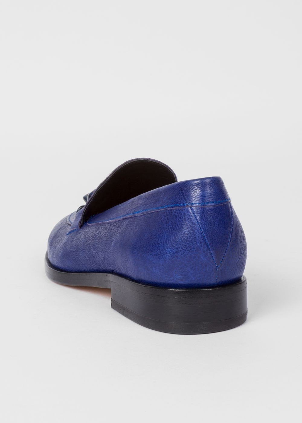Paul Smith Women's Indigo Calf Leather 'cora' Loafers Shoes