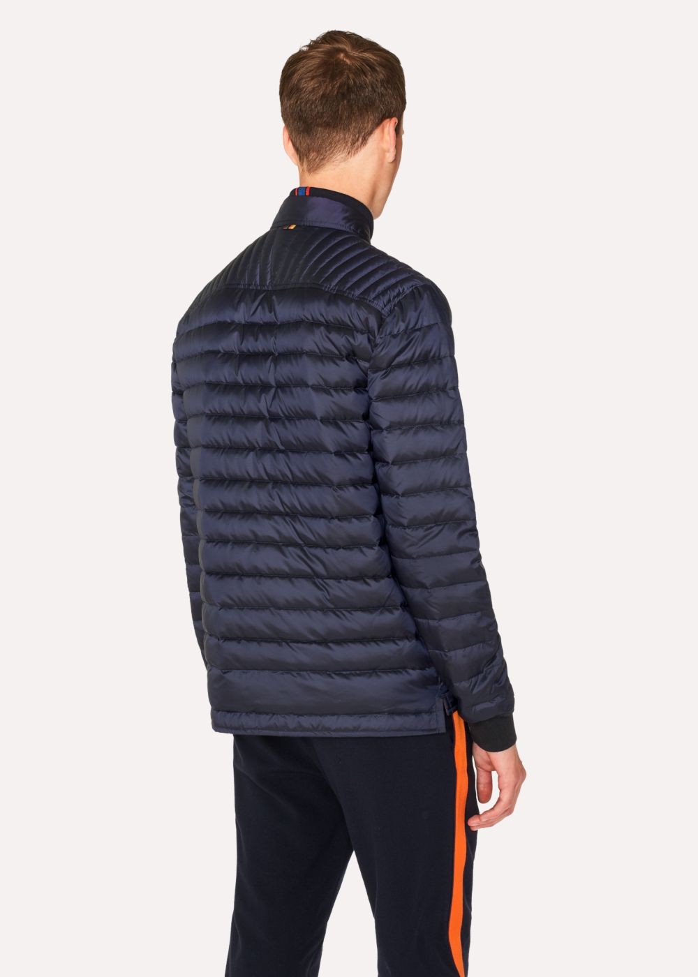 Paul Smith Mens's Navy Lightweight Down-Filled Coats