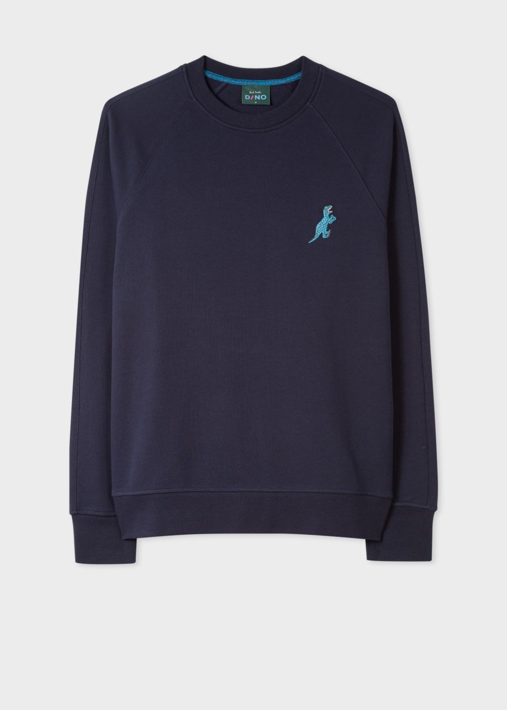 Paul Smith Men's Navy Cotton Embroidered 'dino' Sweatshirt