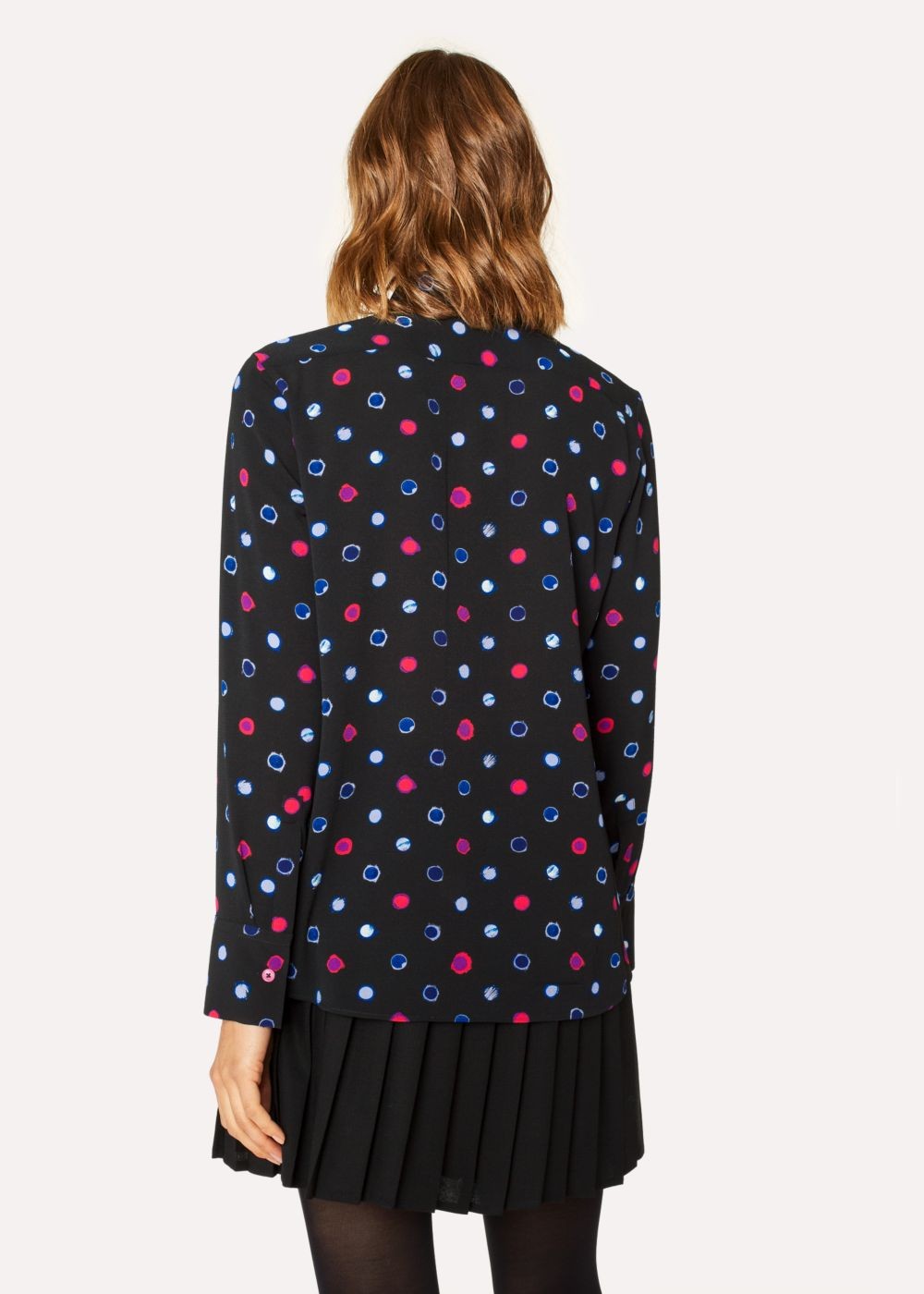 Paul Smith Women's Black 'scribble Spot' Shirts