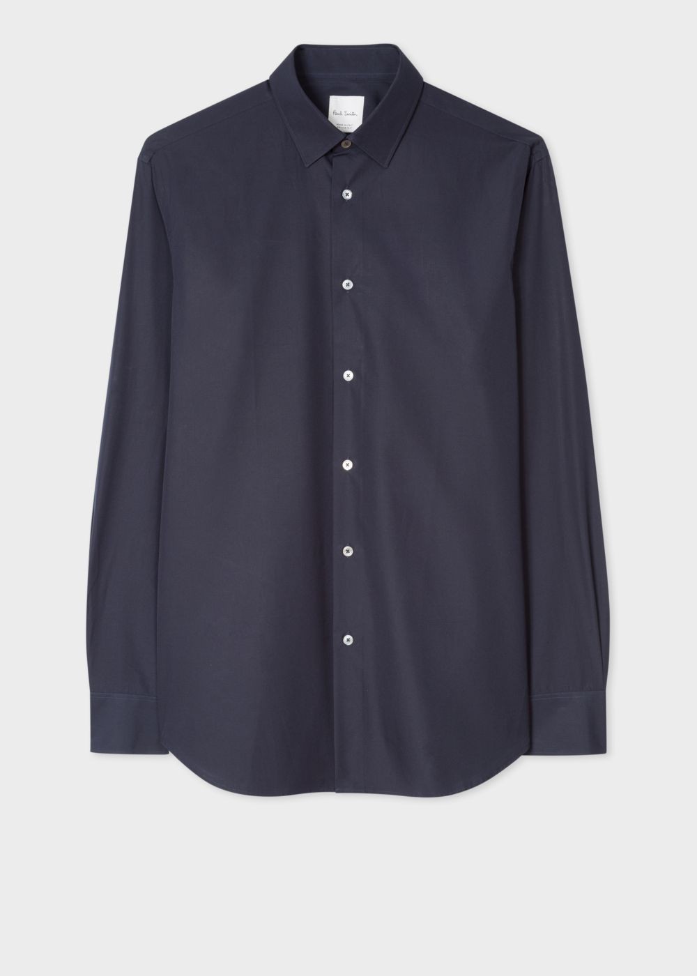 Paul Smith Men's Classic-Fit Dark Navy Cotton 'artist Stripe' Cuff T-Shirt