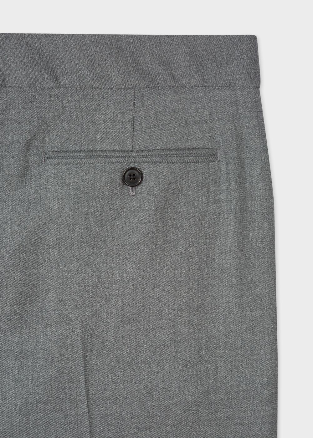Paul Smith A Suit To Travel In - Women's Classic-Fit Grey Marl Wool Pants
