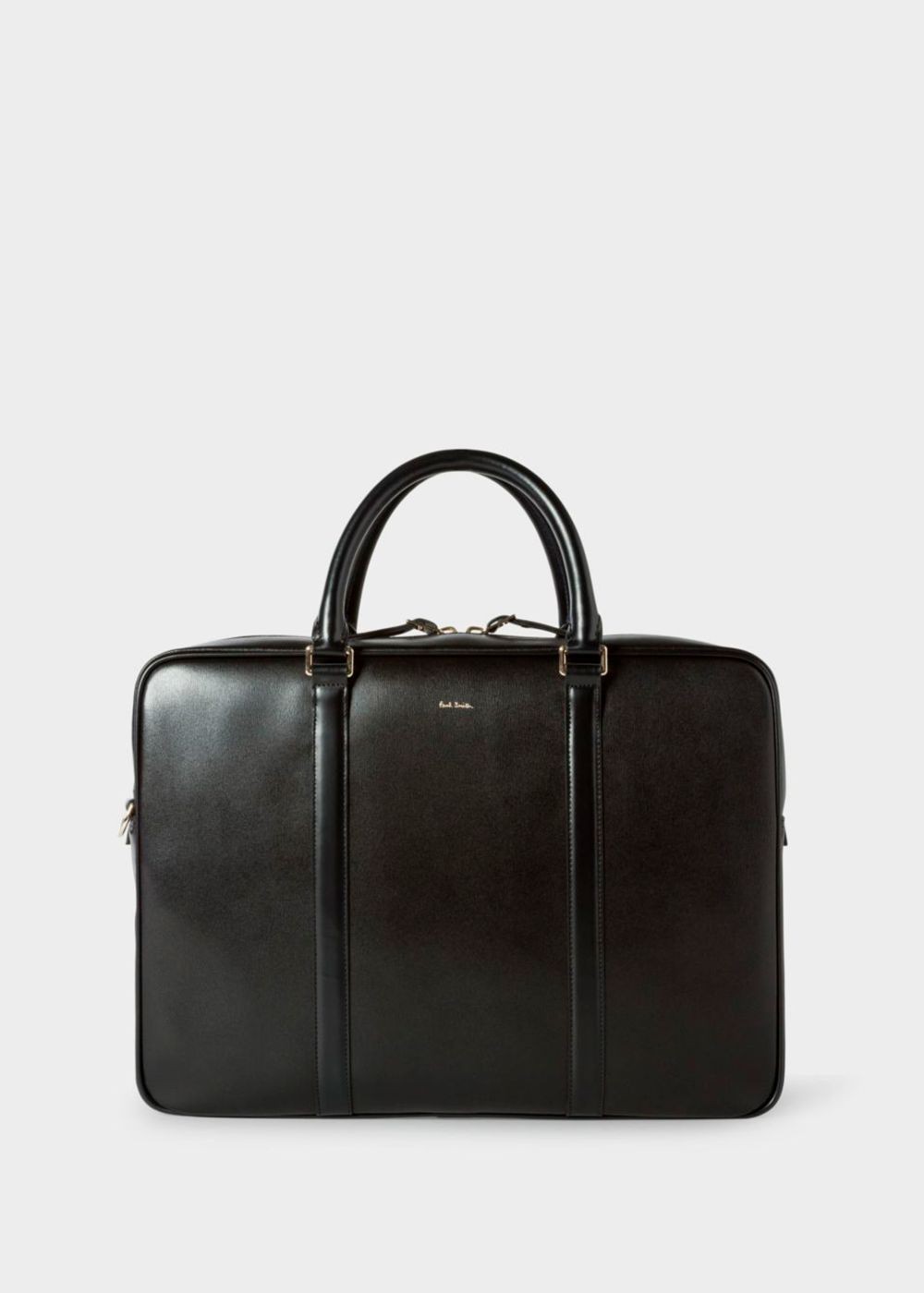 Paul Smith Men's Black ' City' Leather Business Folio Accessories