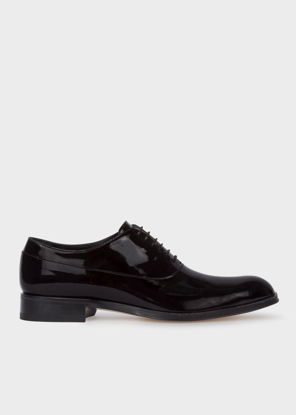 Paul Smith Men's Black Patent Leather 'noam' Oxford Sneaker