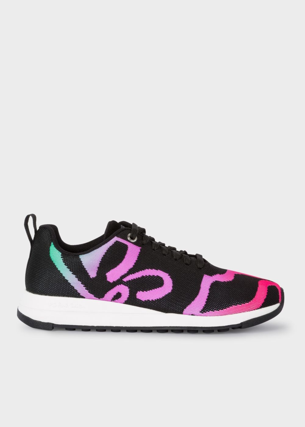 Paul Smith Women's Black 'acapulco' 'rappid' Knitted Sneakers
