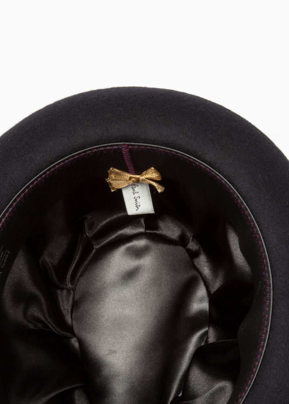 Paul Smith Men's Navy 'hello' Embroidery Wool-Felt Caps