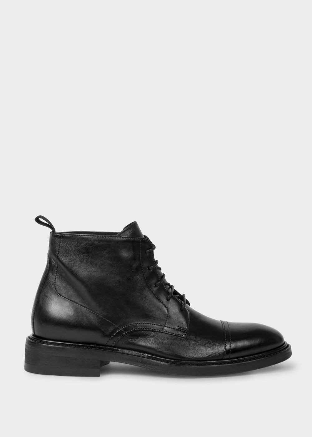 Paul Smith Womens's Black 'jarMen' Leather Boots