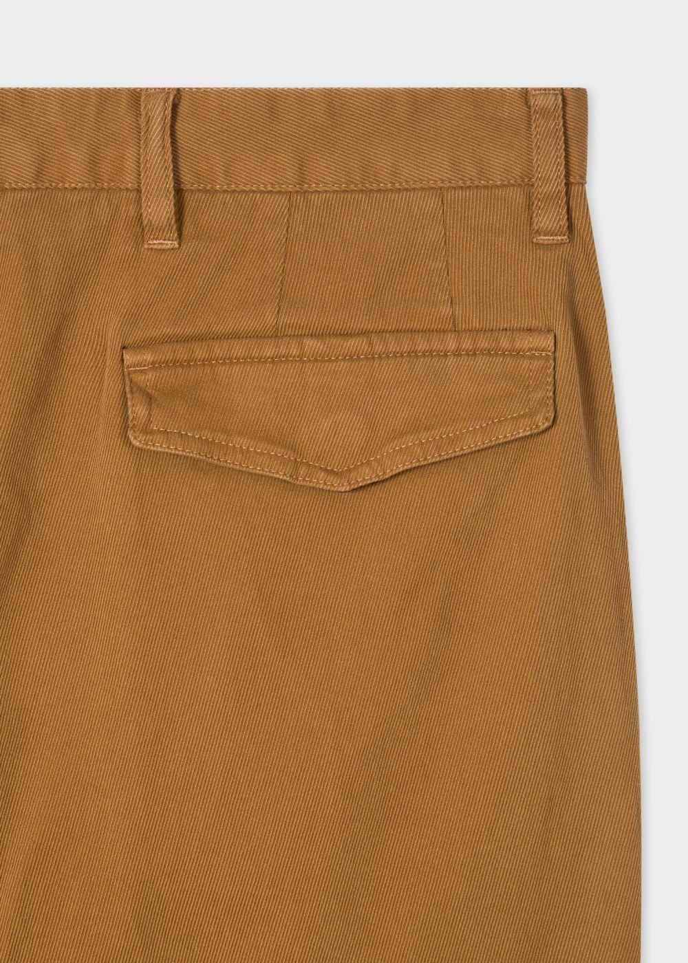 Paul Smith Men's Tapered-Fit Tan Stretch-Cotton Chinos Clothing
