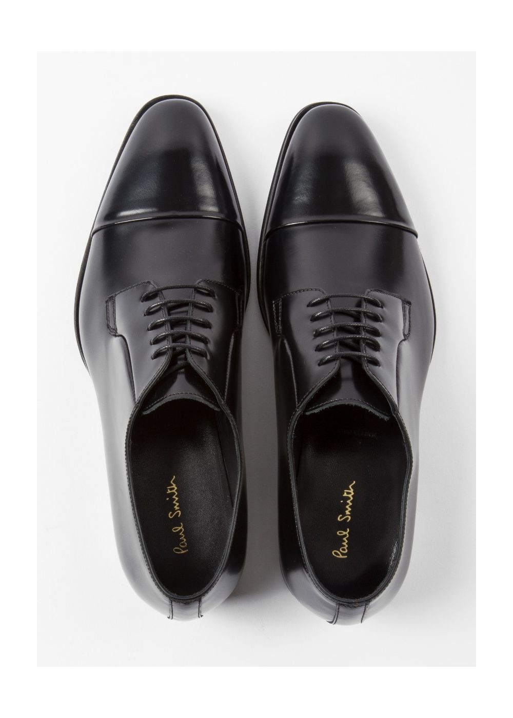 Paul Smith Mens's Black Leather 'spencer' Derby Shoe