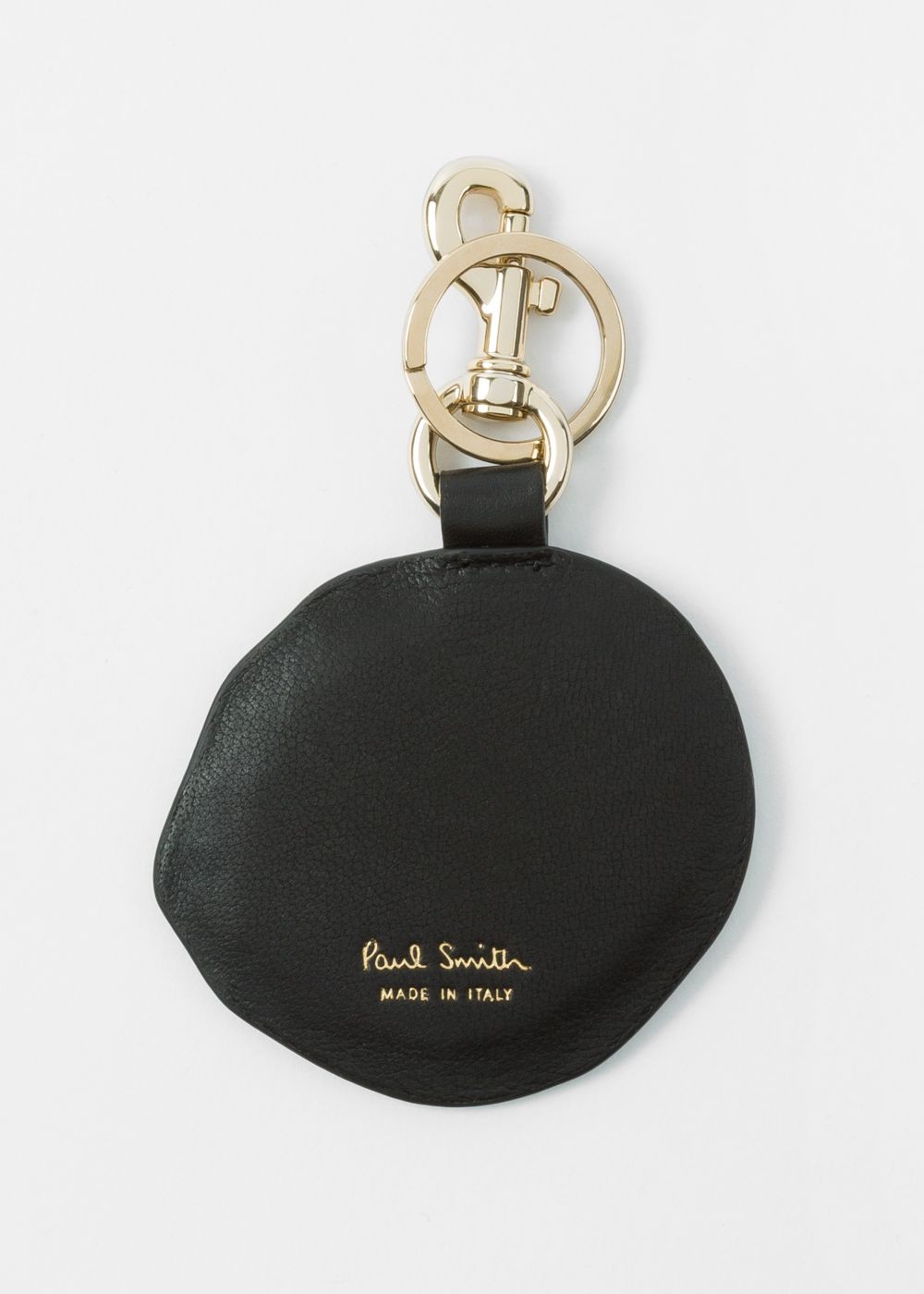 Paul Smith 'rose Collage' Print Leather Keyring Accessories Mens