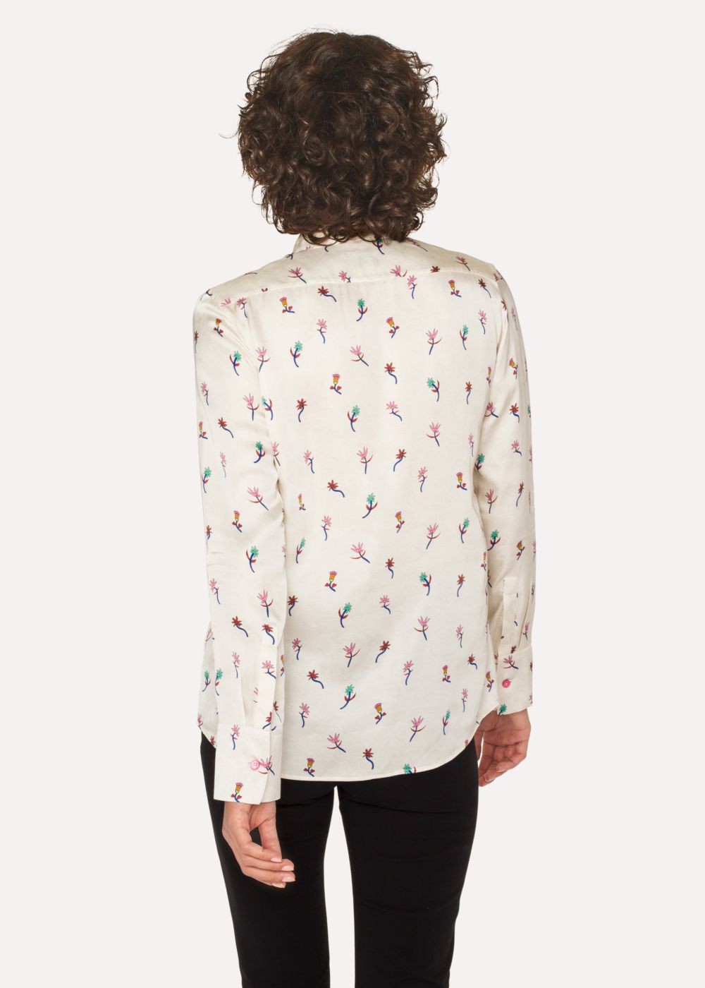 Paul Smith Womens's Cream 'painted Daisy' Print TShirt