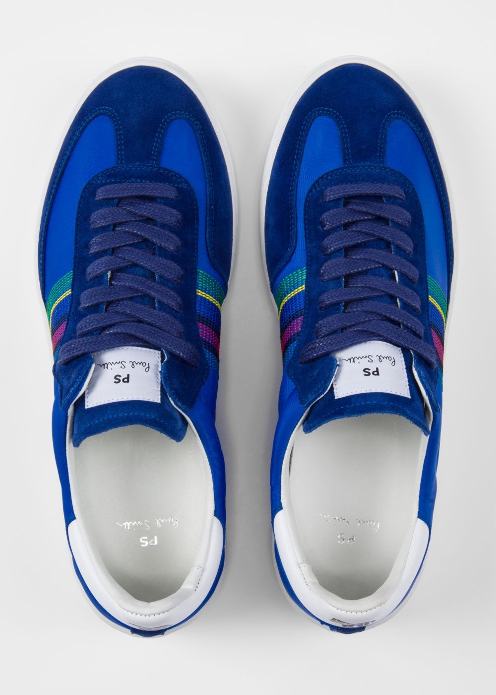 Paul Smith Men's Cobalt Blue 'yuki' Trainers