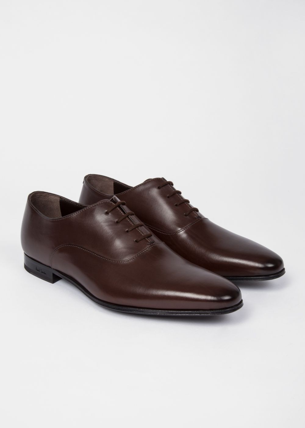 Paul Smith Men's Dark Brown Calf Leather 'fleming' Oxford Shoe