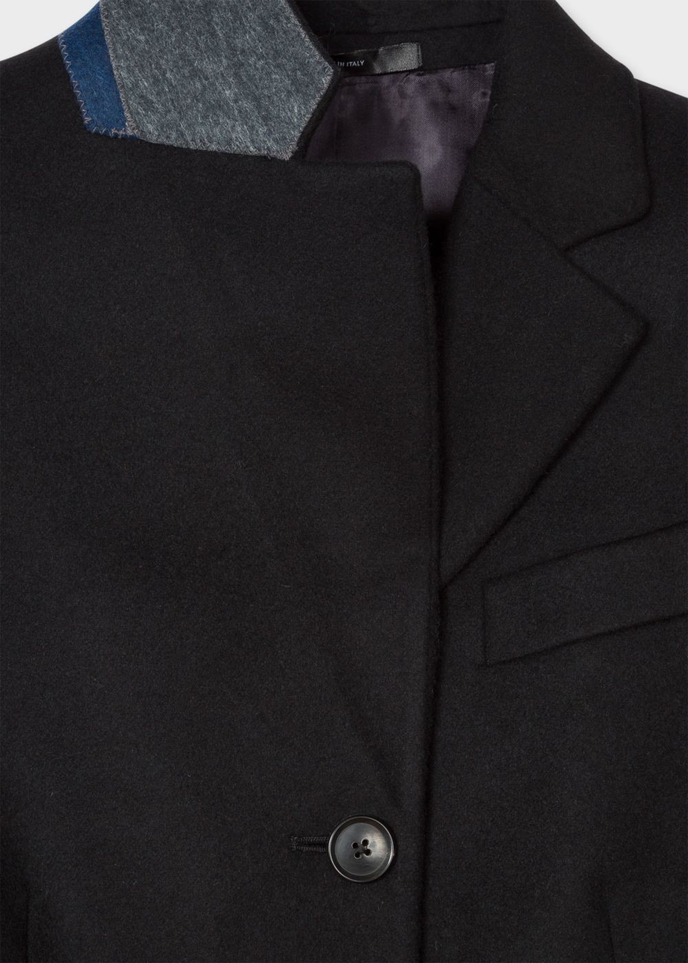Paul Smith Women's Black Wool And Cashmere-Blend Epsom Jackets