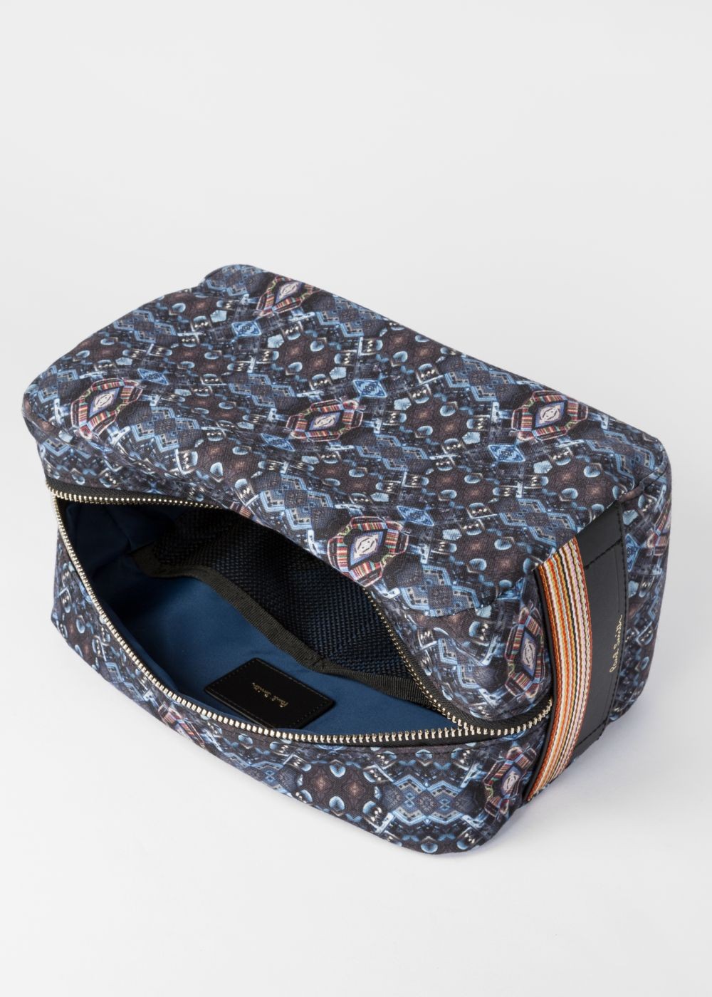 Paul Smith Men's 'mini Kaleidoscope' Print Canvas Wash Bags