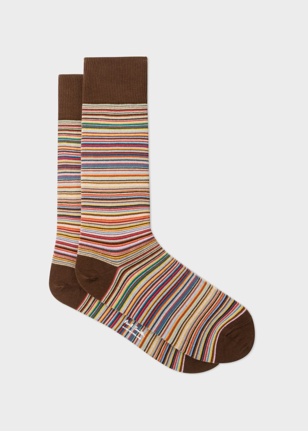 Paul Smith Mens's Narrow Signature Stripe Socks