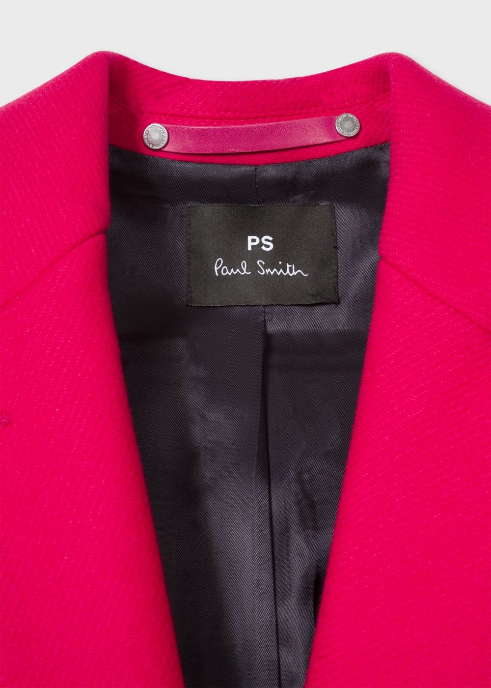 Paul Smith Women's Fuchsia Wool And Cashmere-Blend Epsom Jacket