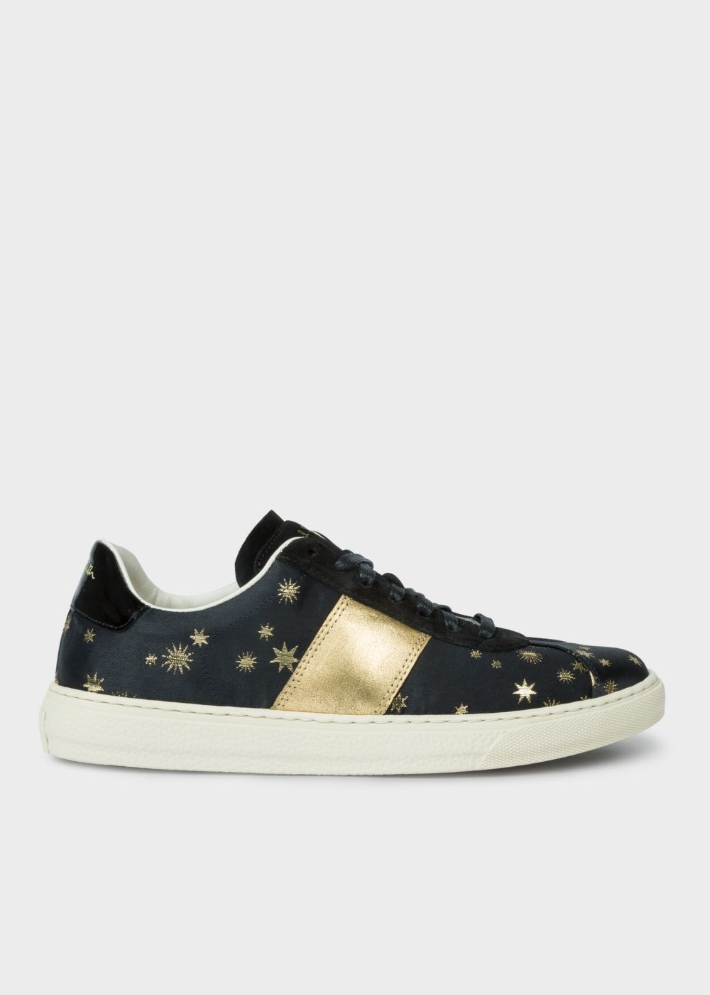 Paul Smith Women's Dark Navy 'gold Star' 'levon' Sneaker