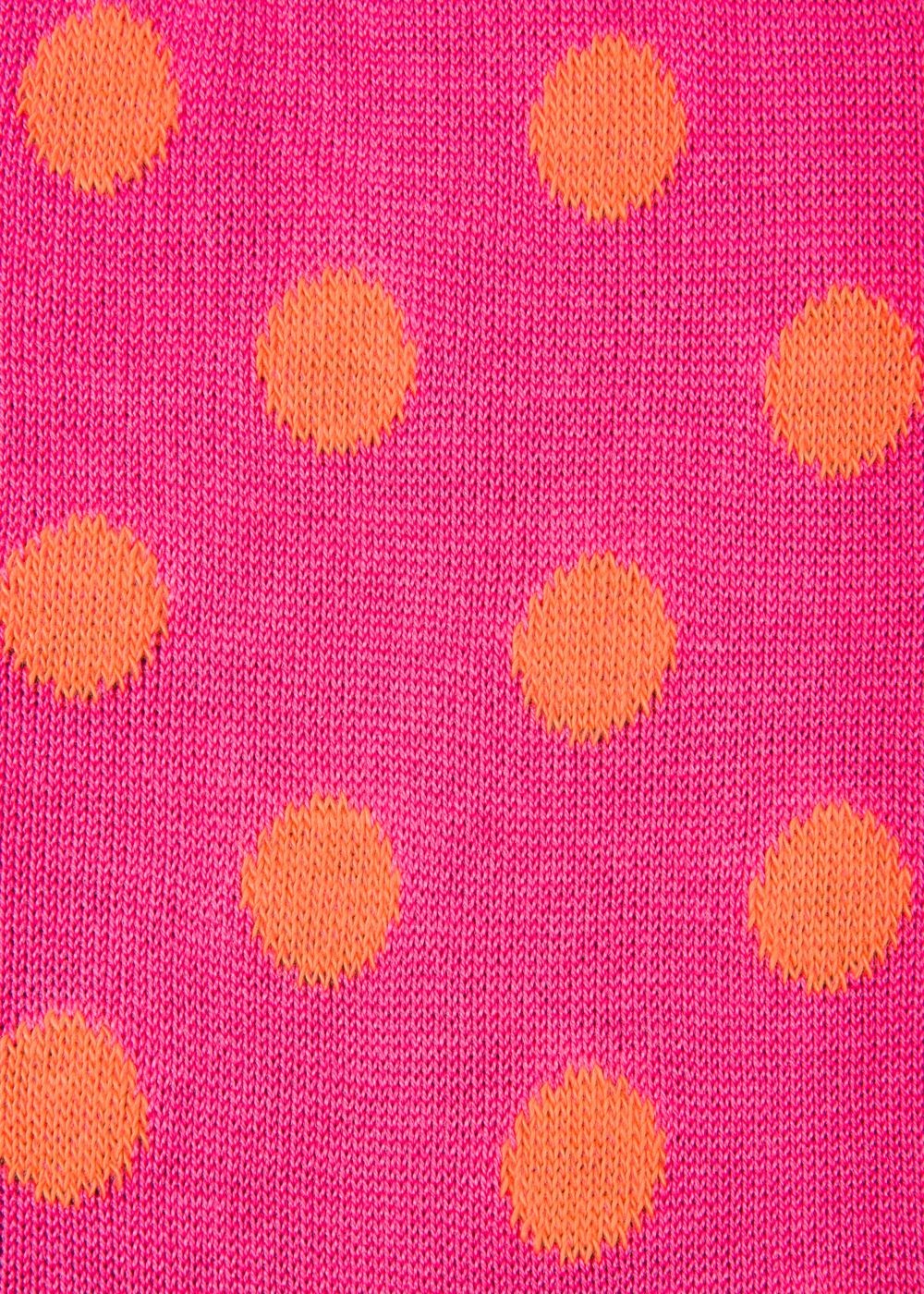 Paul Smith Men's Bright Pink Polka Dot Socks