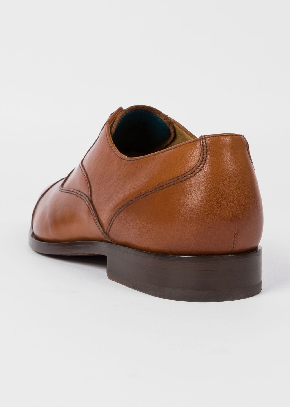 Paul Smith Men's Tan Leather 'tompkins' Oxford Sneaker