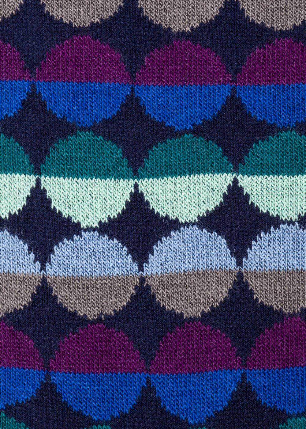 Paul Smith Mens's Navy 'sunset Spot' Socks