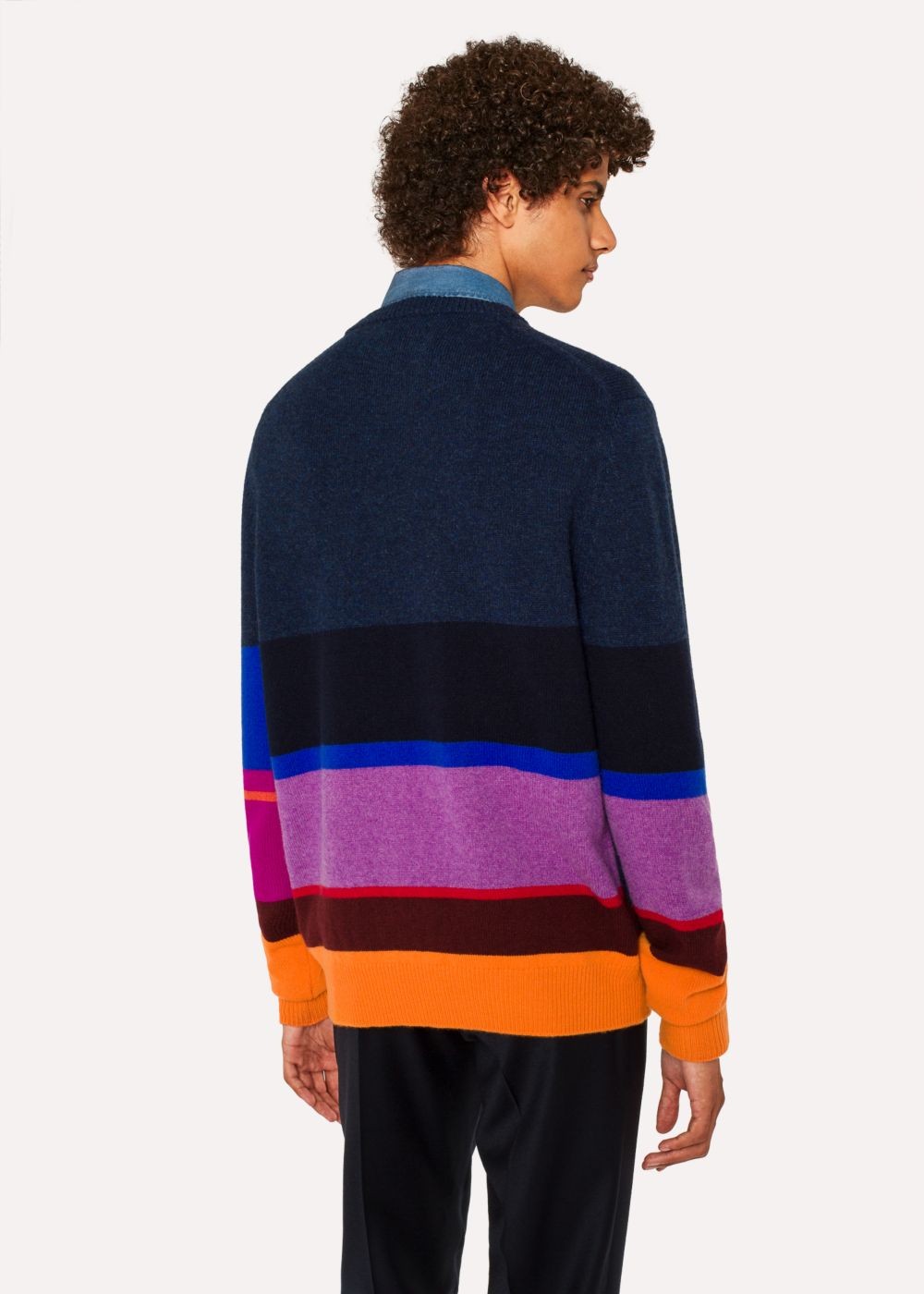 Paul Smith Men's Wool-Blend 'dreamer' Crew Neck Sweater