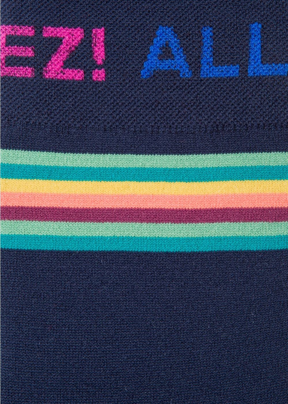 Paul Smith Men'S Navy 'Allez!' Cycling Socks